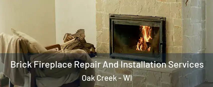  Brick Fireplace Repair And Installation Services Oak Creek - WI