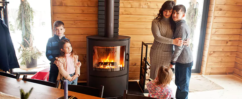 Morso Cast Iron Fireplace Insert Installation in Oak Creek, Wisconsin