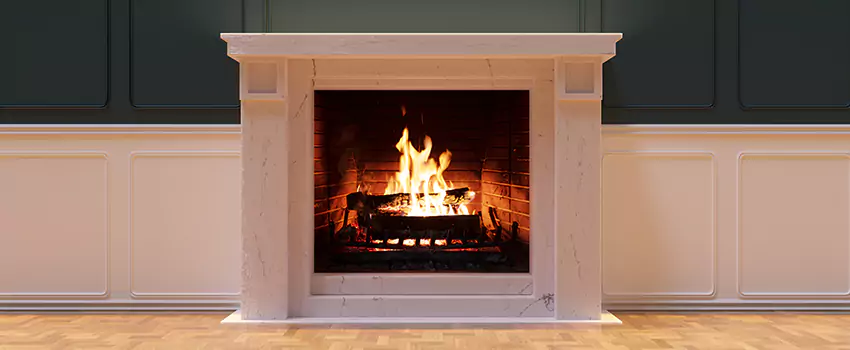 Open Flame Wood-Burning Fireplace Installation Services in Oak Creek, Wisconsin