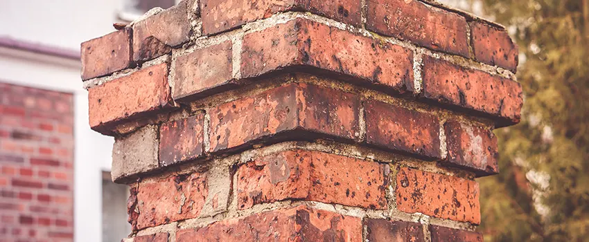 Cracked Chimney Bricks Repair Cost in Oak Creek, Wisconsin