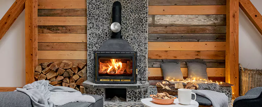Thelin Hearth Products Direct Vent Gas Stove Fireplace Inspection in Oak Creek, Wisconsin